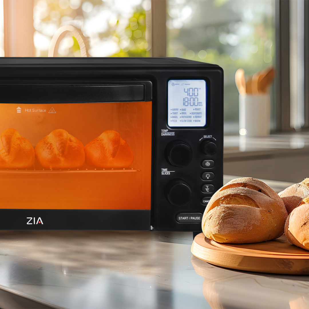 ZIA - 12-in-1 Airwave Toaster Oven Air Fryer